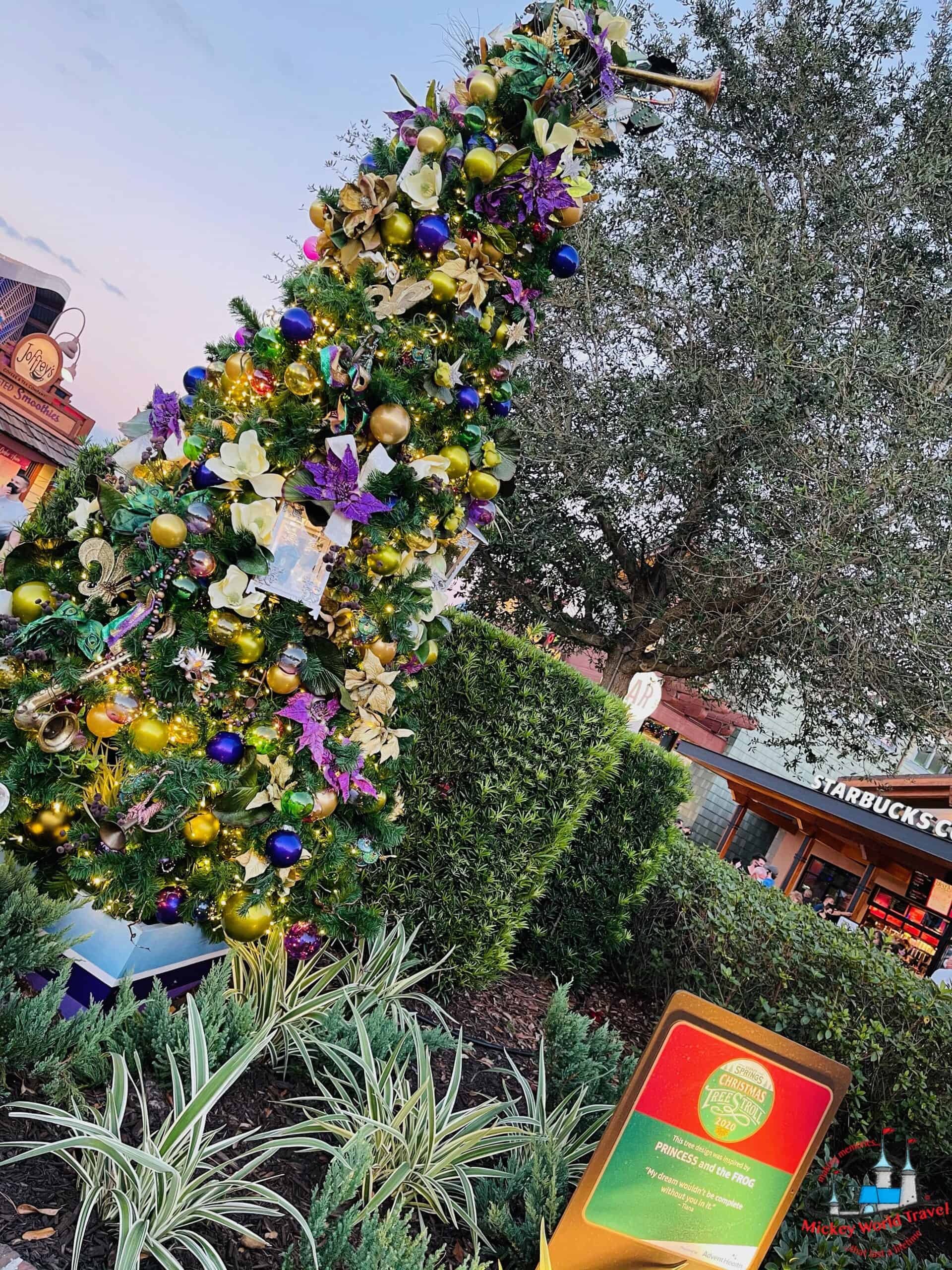 Disney Springs Christmas Tree Trail 2020 1 scaled