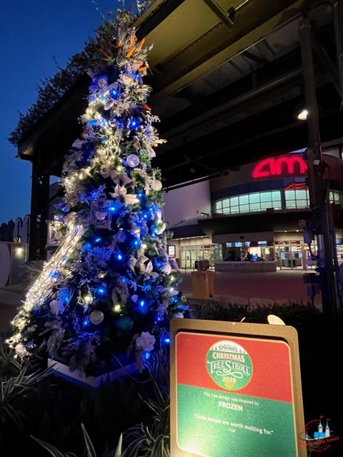 Disney Springs Christmas Tree Trail 2020 2