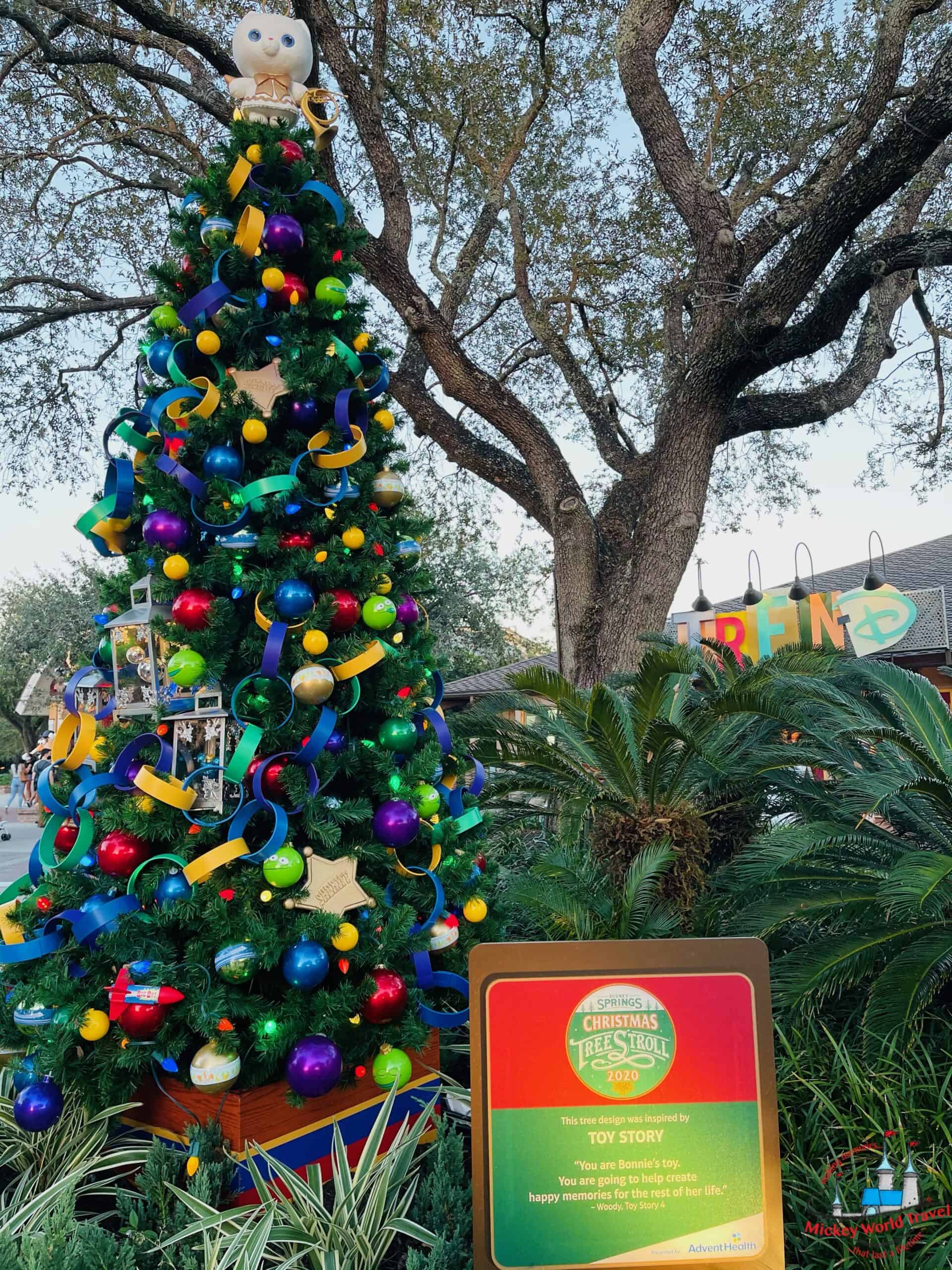 Disney Springs Christmas Tree Trail 2020 5 scaled