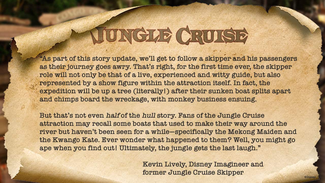 Jungle Cruise Update Walt Disney World and Disneyland 4