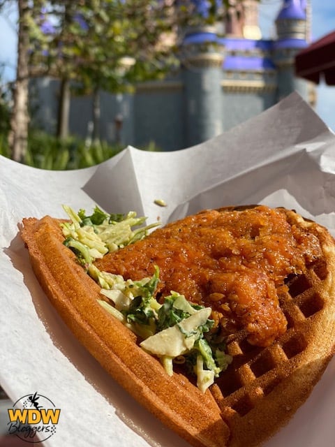 Spicy Chicken and Waffles Sleepy Hollow