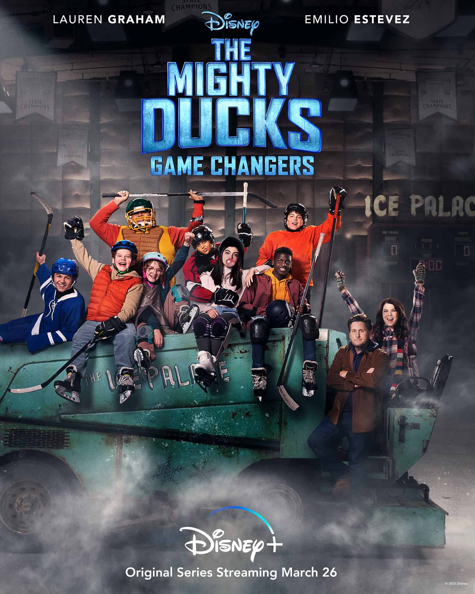 The Mighty Ducks Game Changers Poster Disney+ Original Series