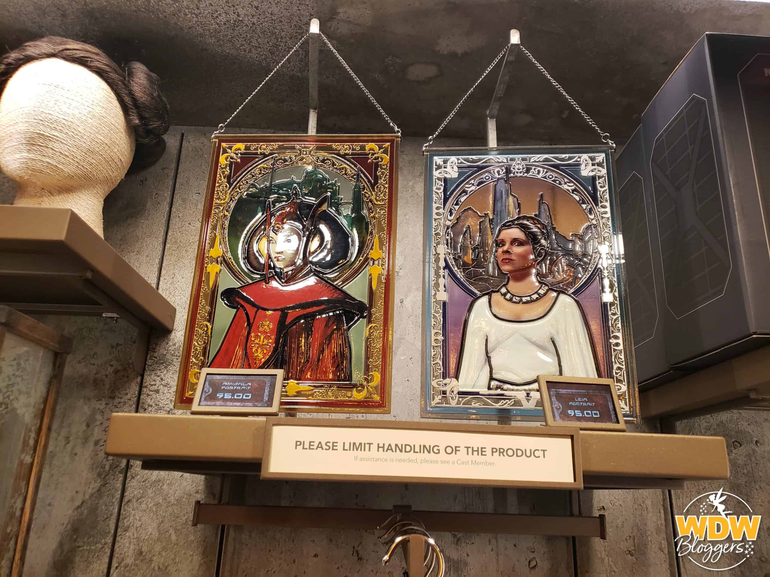 Star Wars Galaxy's Edge Dok Ondar's Den of Antiquities Padme and Leia Picture