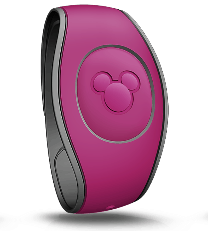 Raspberry Magic Band Walt Disney World