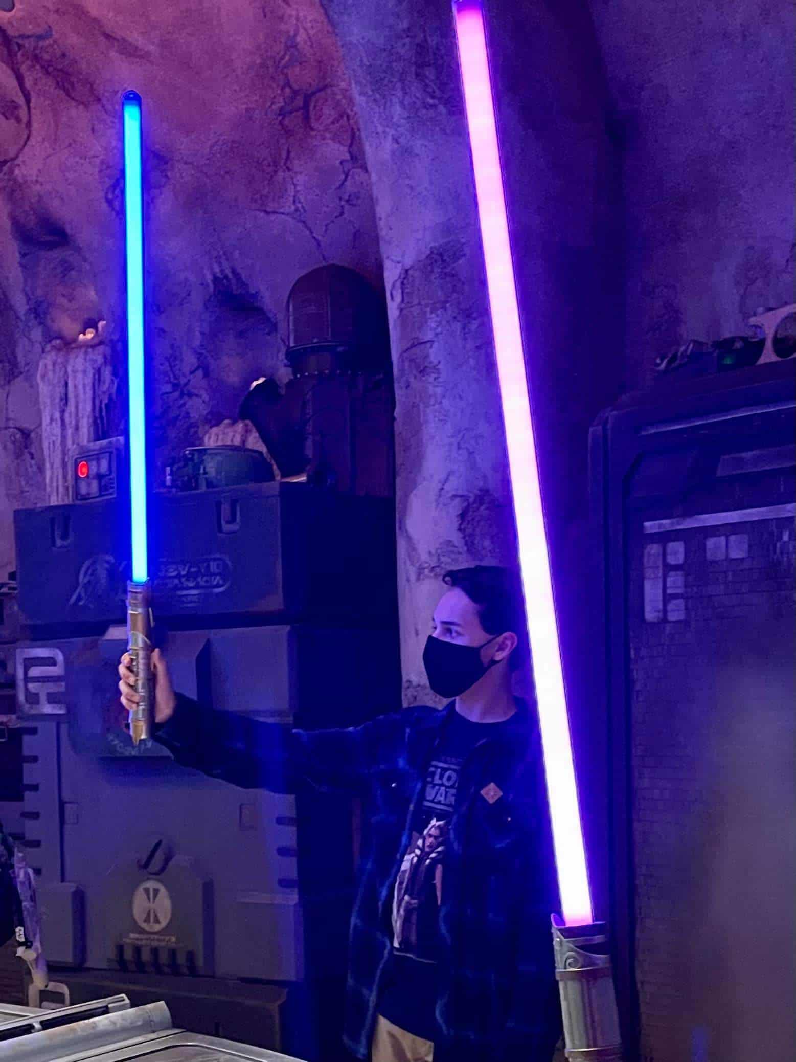 Savi's Workshop at Star Wars Galaxy's Edge Lightsaber Ceremony