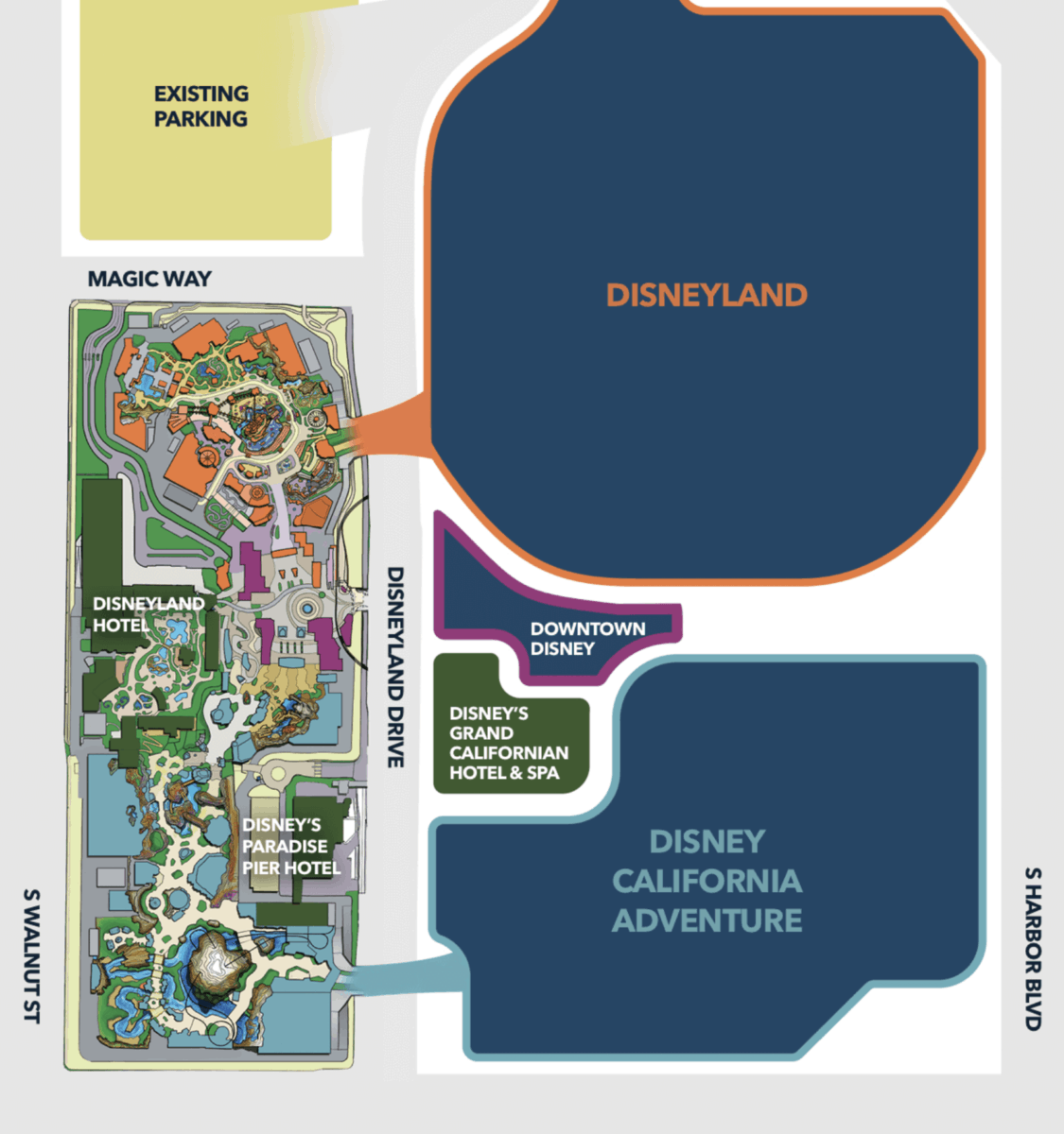 Disneyland New Theme Park Layout Includes Black Panther Themed Land