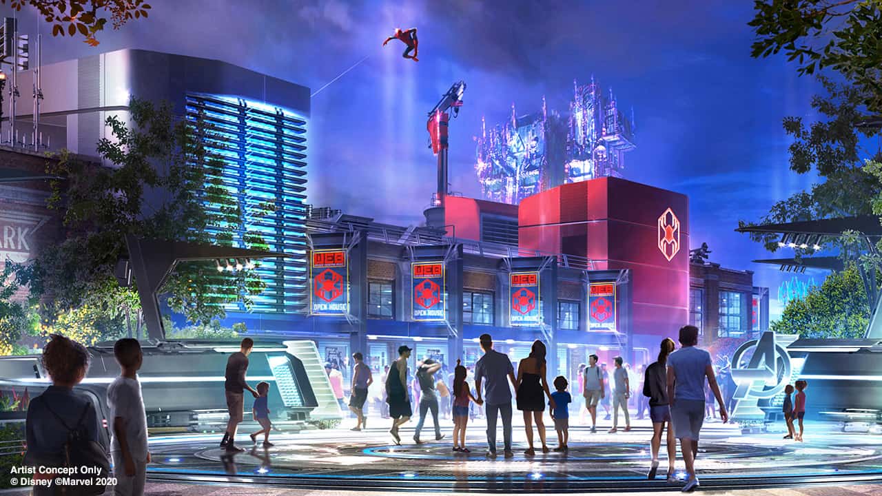 Avengers Campus Opening at Disney California Adventure in 2021 1