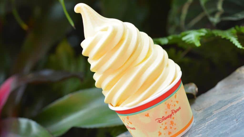 Dole Whip at the marketplace in disney springs