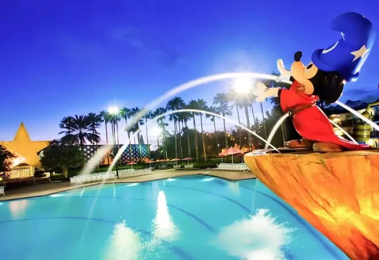 All Star Movies Fantasia Pool at Walt Disney World