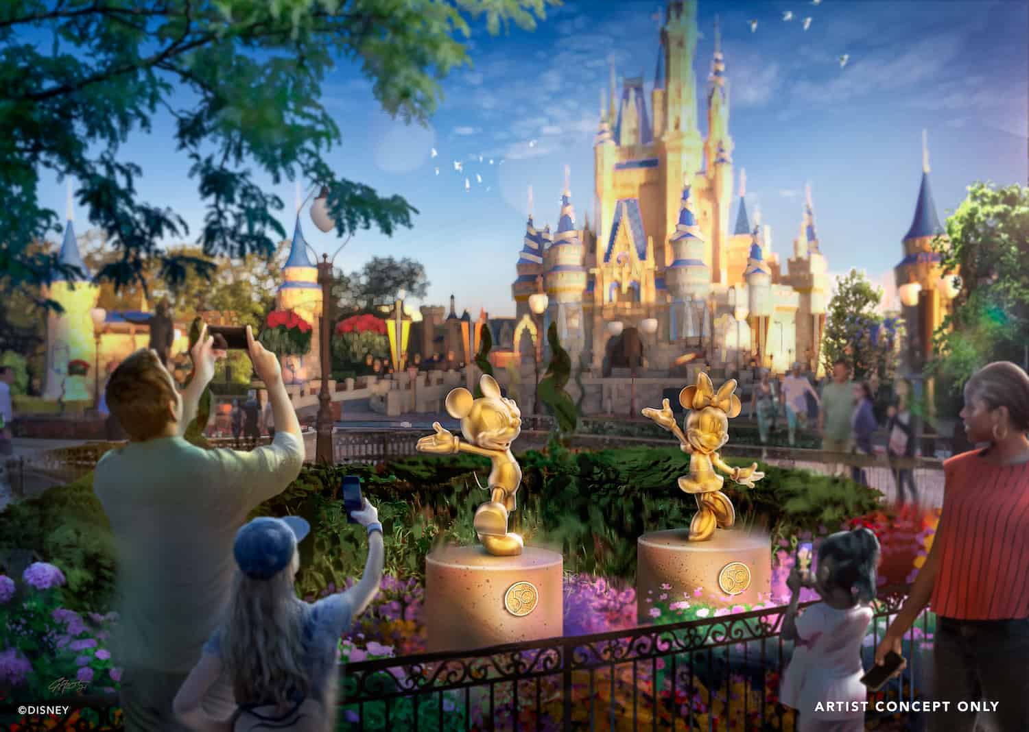 New-Disney-Character-Statues-at-Magic-Kingom