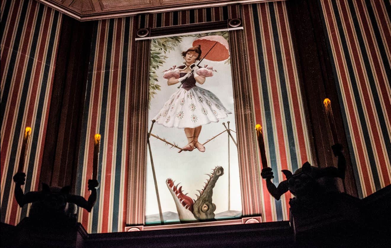 Haunted Mansion Stretching Room